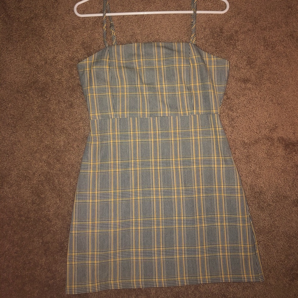 Plaid summer dress